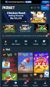 PKRBET Interface 